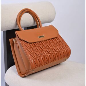 Chevron Quilted Satchel